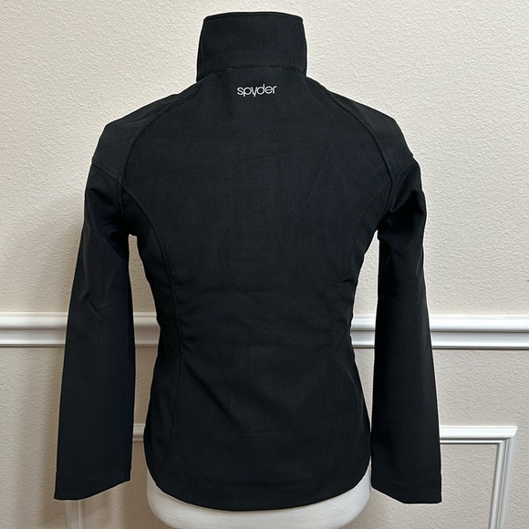 Spyder FRESH AIR NOVELTY SOFTSHELL JACKET - Blk Cord - Picture 5 of 16